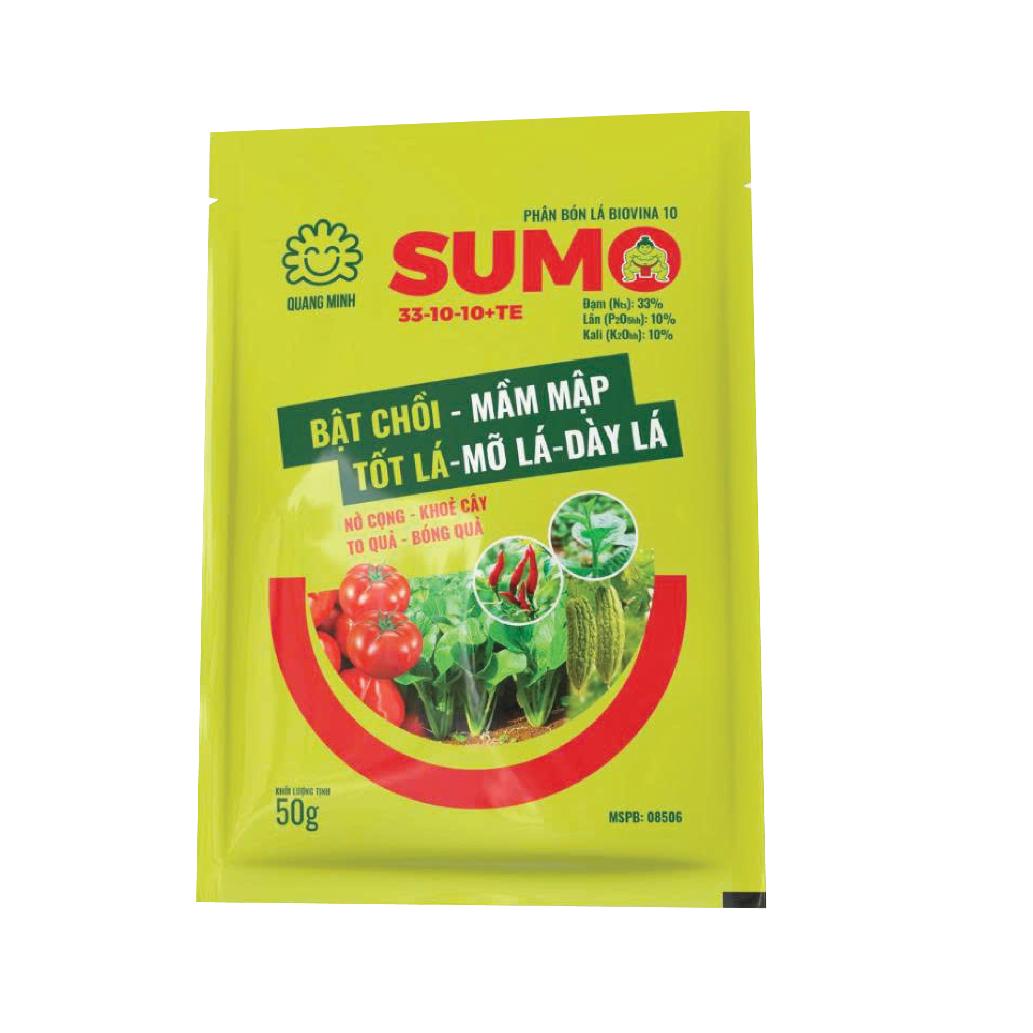 ĐẠM BÓN LÁ VÀ GỐC SUMO BIOVINA 10
